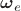 $\boldsymbol\omega_e$