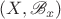 $(X,\mathscr B_x)$ $(X,\mathscr B_x)$