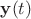 $\mathbf y(t)$