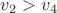 ${v_2}>{v_4}$