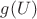 $g(U)$