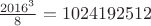 $\frac{2016^3}8=1024192512$
