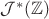 ${\cal J}^*(\mathbb{Z})$