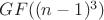$GF((n-1)^3)$