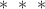 $$*\ *\ *$$