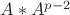 $A*A^{p-2}$