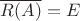 $\overline{R(A)}=E$