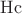 $\operatorname{Hc}$