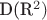 \mathcal{D}(R^2)