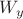 $W_y$
