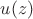 $u(z)$