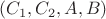 $(C_1,C_2,A,B)$