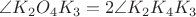 $\angle K_2O_4K_3=2\angle K_2K_4K_3$