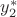 $y_2^*$