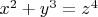 $x^2 + y^3 = z^4$