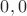 ${0, 0}$ ${0, 0}$