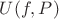 $U(f,P)$