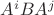 $A^iBA^j$