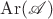 $\mathrm{Ar}(\mathscr{A})$