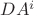 $DA^i$