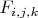 $F_{i,j,k}$