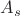 $A_{s}$
