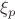 $\xi_p$