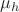 $\mu_h$