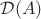 $\mathcal{D}(A)$