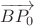 $\overrightarrow{BP_0}$
