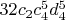 $32 c_2 c_4^5 d_4^5$