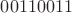 $00110011$