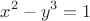 $$x^2 -y^3=1$$