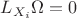 $L_{X_i}\Omega=0$