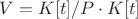 $V = K[t]/P \cdot K[t]$