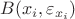 $B(x_i,\varepsilon_{x_i})$