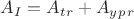 $A_I=A_t_r +A_y_p_r$