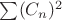 $\sum (C_n)^2$
