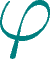 $\tikz[scale=2,transform shape, font=\fontsize{40}\selectfont,teal]{
\node at (0,0){\textbf{$\varphi$}};
;}$