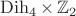 $\operatorname{Dih}_4\times\,\mathbb{Z}_2$