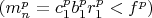 $(m_n^p= c_1^p  b_1^p r_1^p<f^p )$