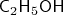 $\mathsf{C}_2\mathsf{H}_5\mathsf{OH}$