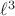 $\ell^3$