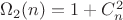 $\Omega_2(n)=1+C^2_n$