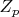$\mathbbb{Z_p}$