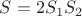 $S=2{S_1}{S_2}$