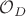 $\mathcal{O}_D$