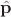 $\hat{\mathbf p}$
