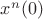 ${x}^n(0)$