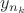 $y_{n_k}$